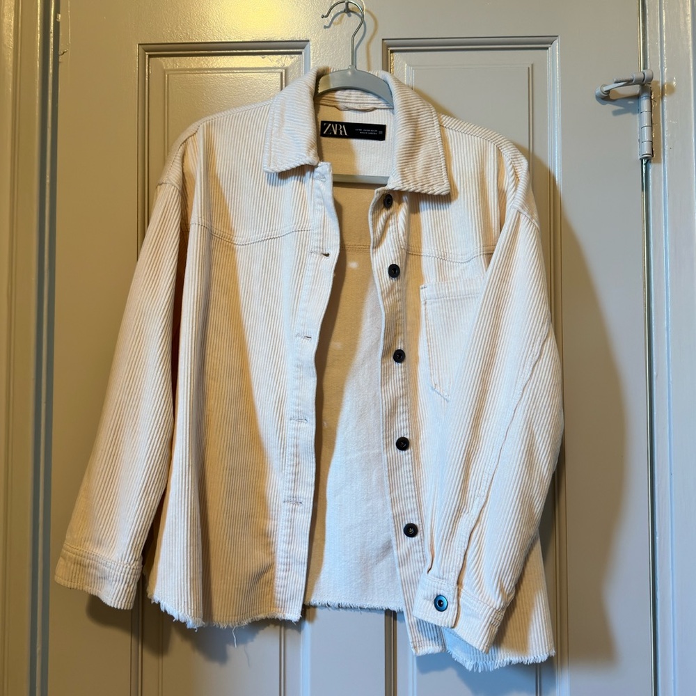 Zara Corduroy Shacket